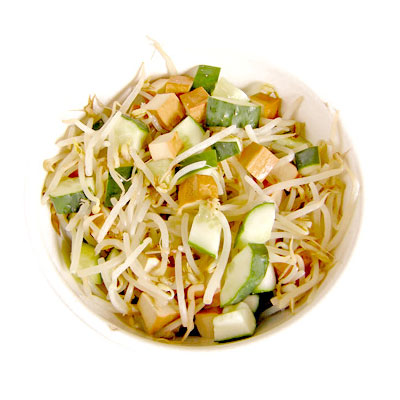 ENSALADA DE BROTES DE SOJA
