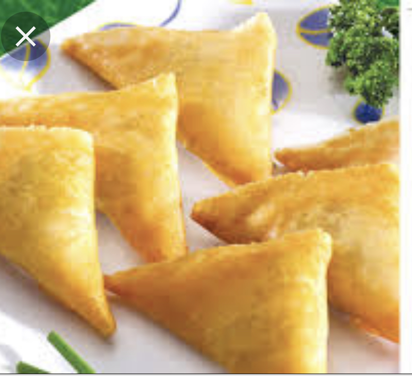 Samosa de pollo con curry(6 unidades)