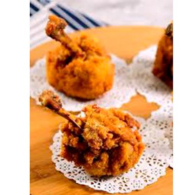 BOLITAS DE POLLO FRITAS