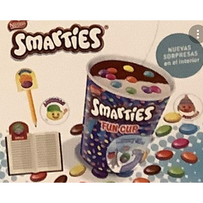 Vasito Smarties Sorpresa