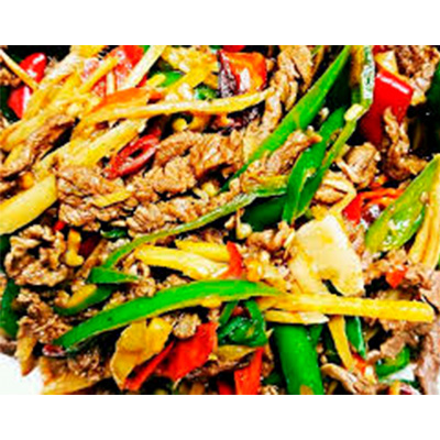 Chop-Suey de ternera