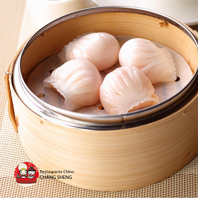 SHIA CHIAO(GAMBAS Y SETA) 8 PIEZAS